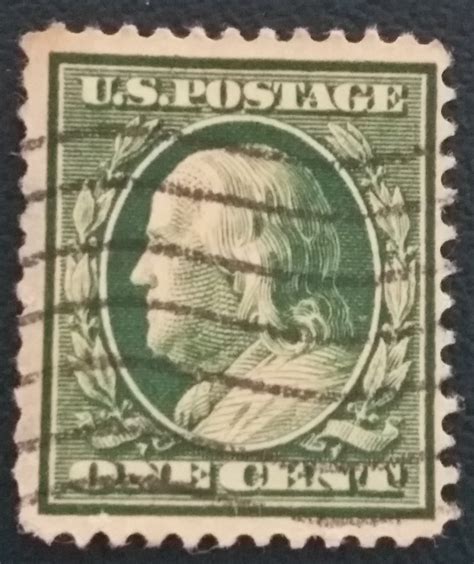 1910 1 cent stamp.